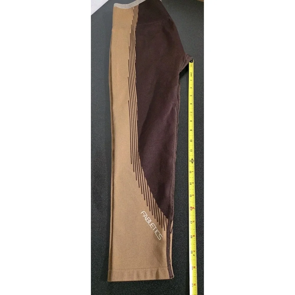 NWT‎ Fabletics Oasis High Rise Ribbed Legging On The Go Fusion Active 3pc Sz L - Picture 15 of 15